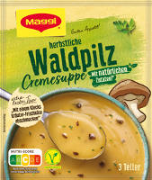 Maggi Guten Appetit Waldpilz Cremesuppe 3 Teller (Tüte)